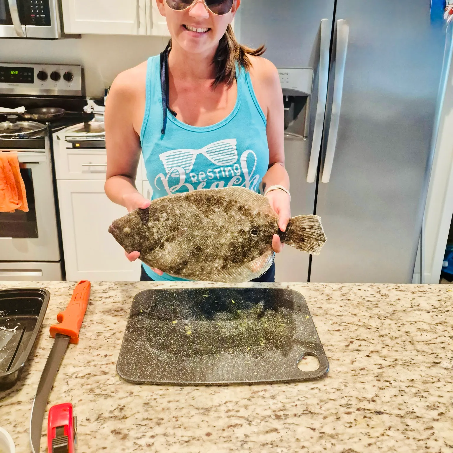 The most recent Southern flounder catches on Fishbrain