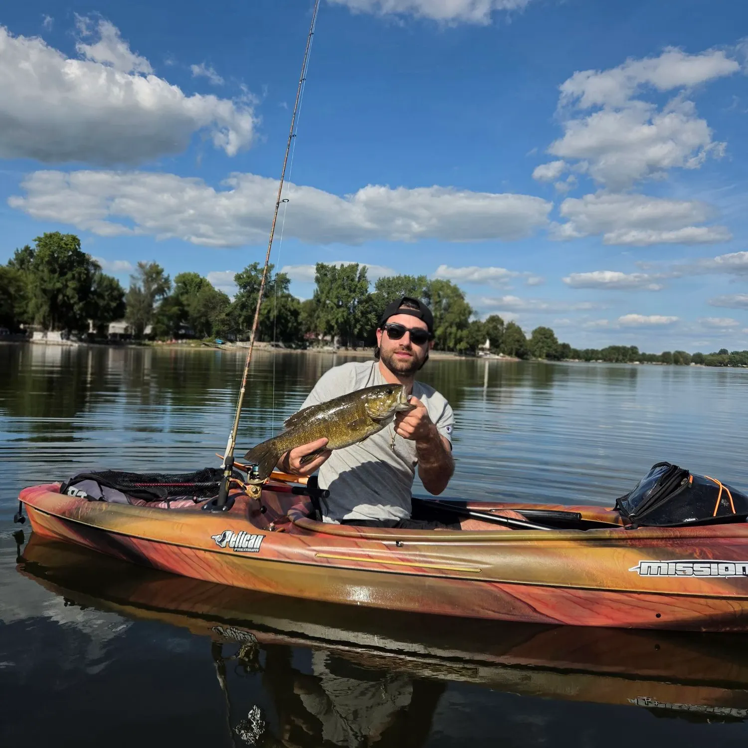 Smallmouth bass caught on Fishbrain