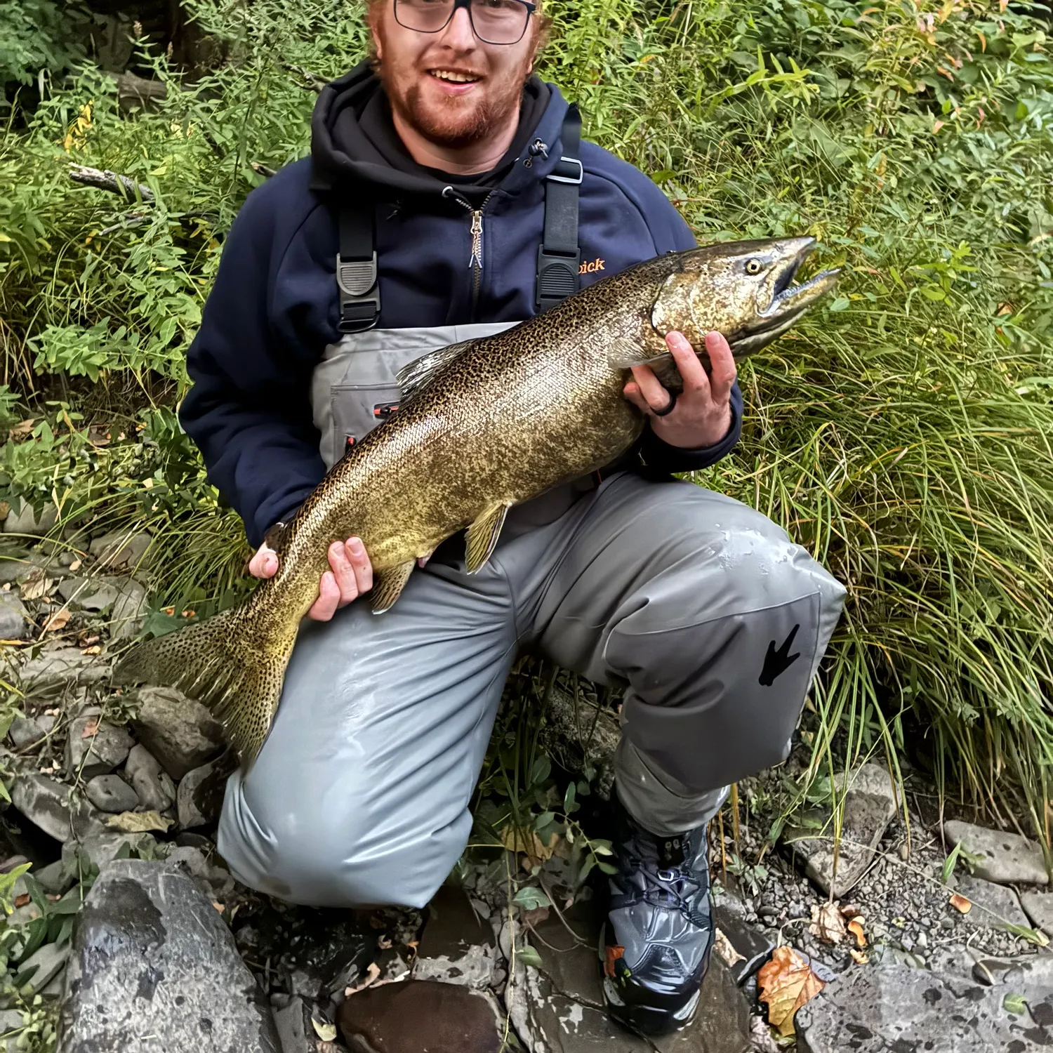 Chinook salmon caught on Fishbrain