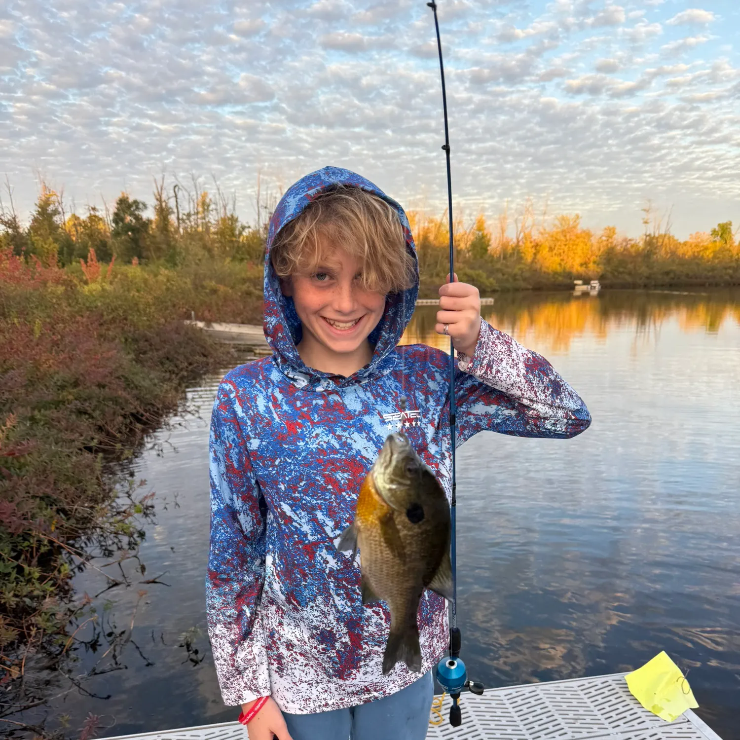 Bluegill caught on Fishbrain
