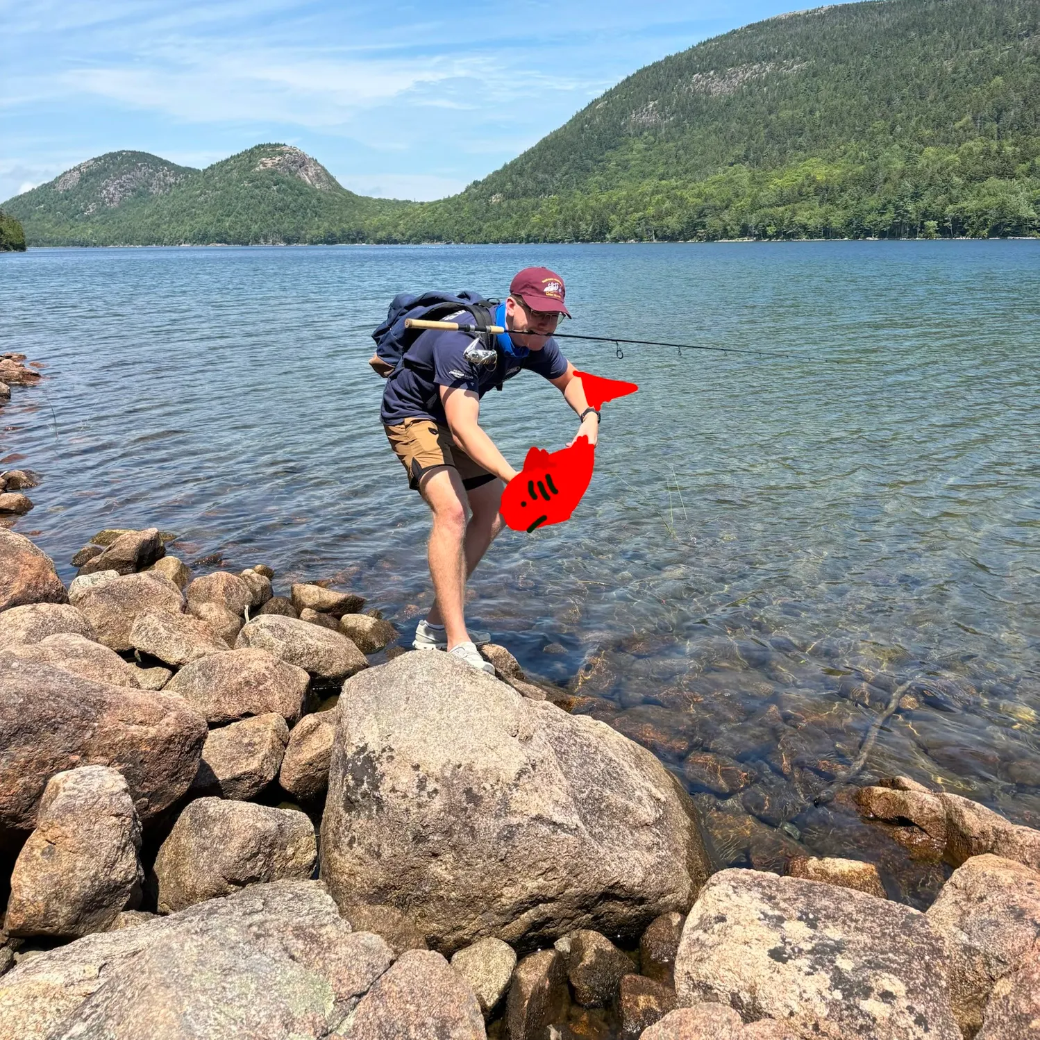 Fish caught on Fishbrain