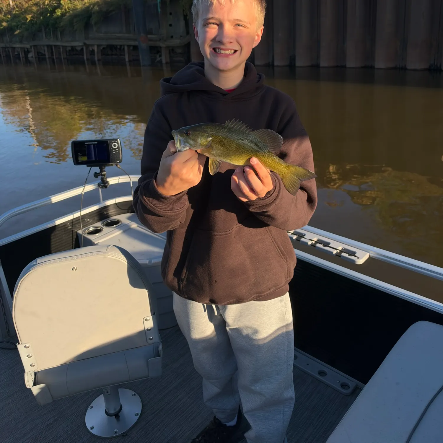 Smallmouth bass caught on Fishbrain