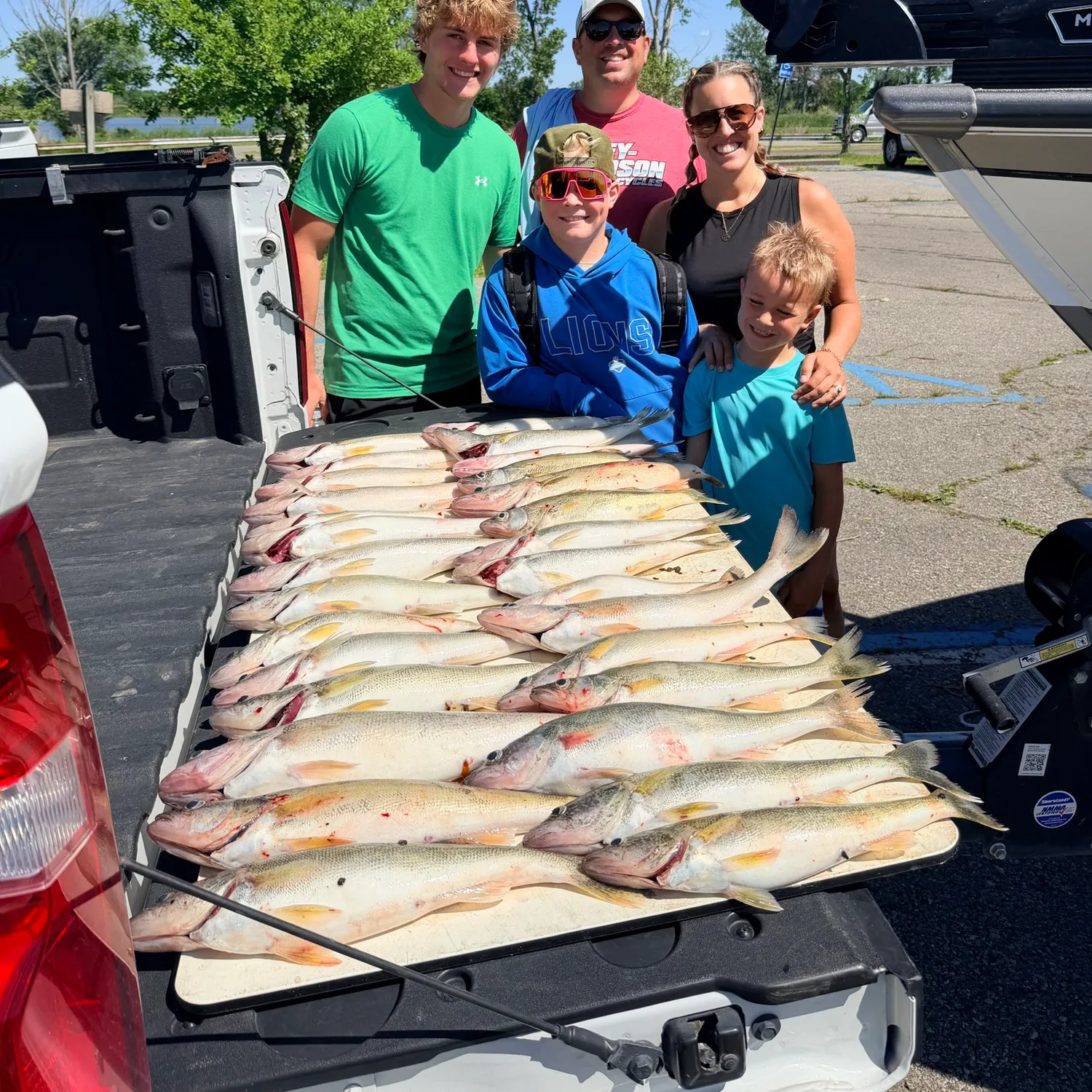 recently logged catches