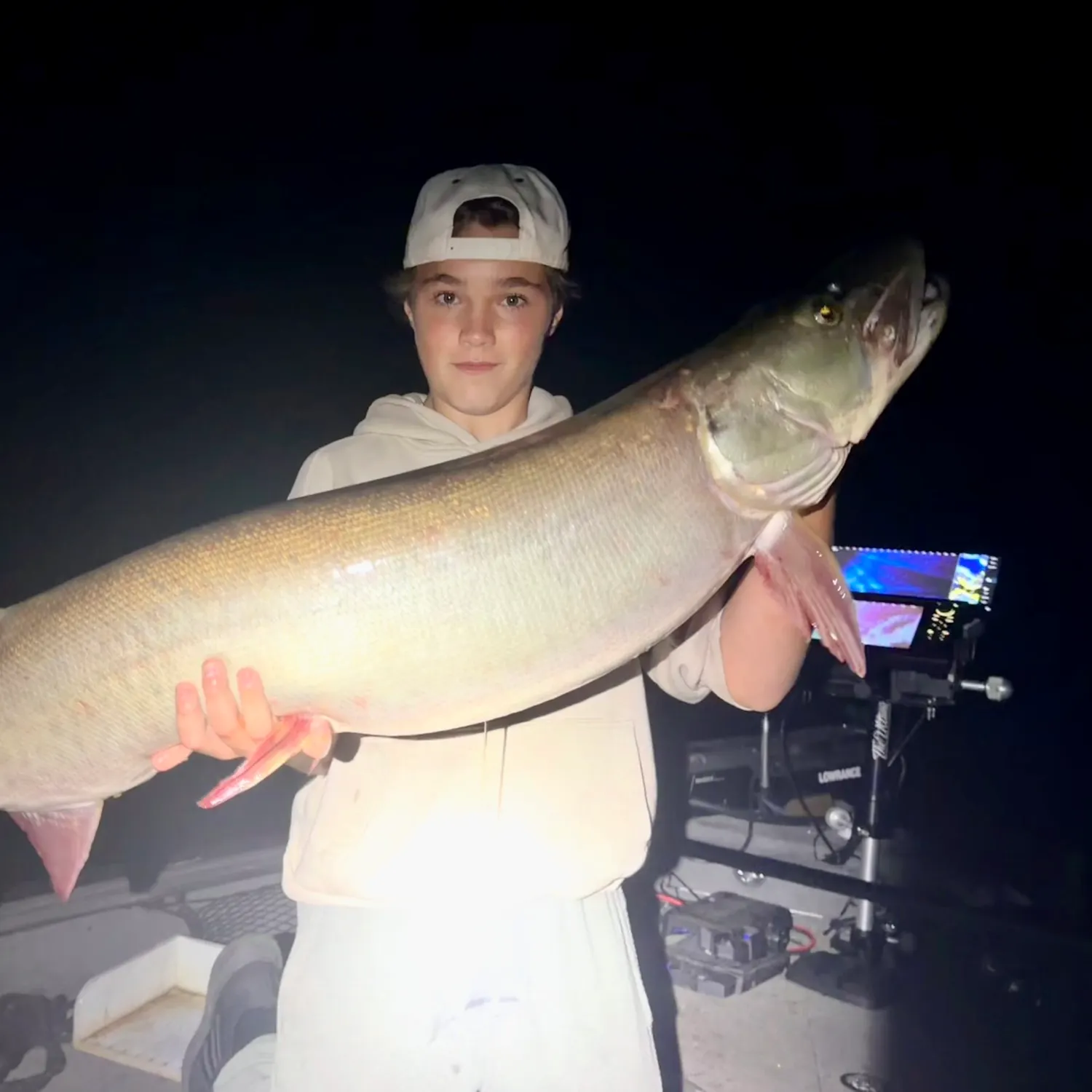 Muskie caught on Fishbrain