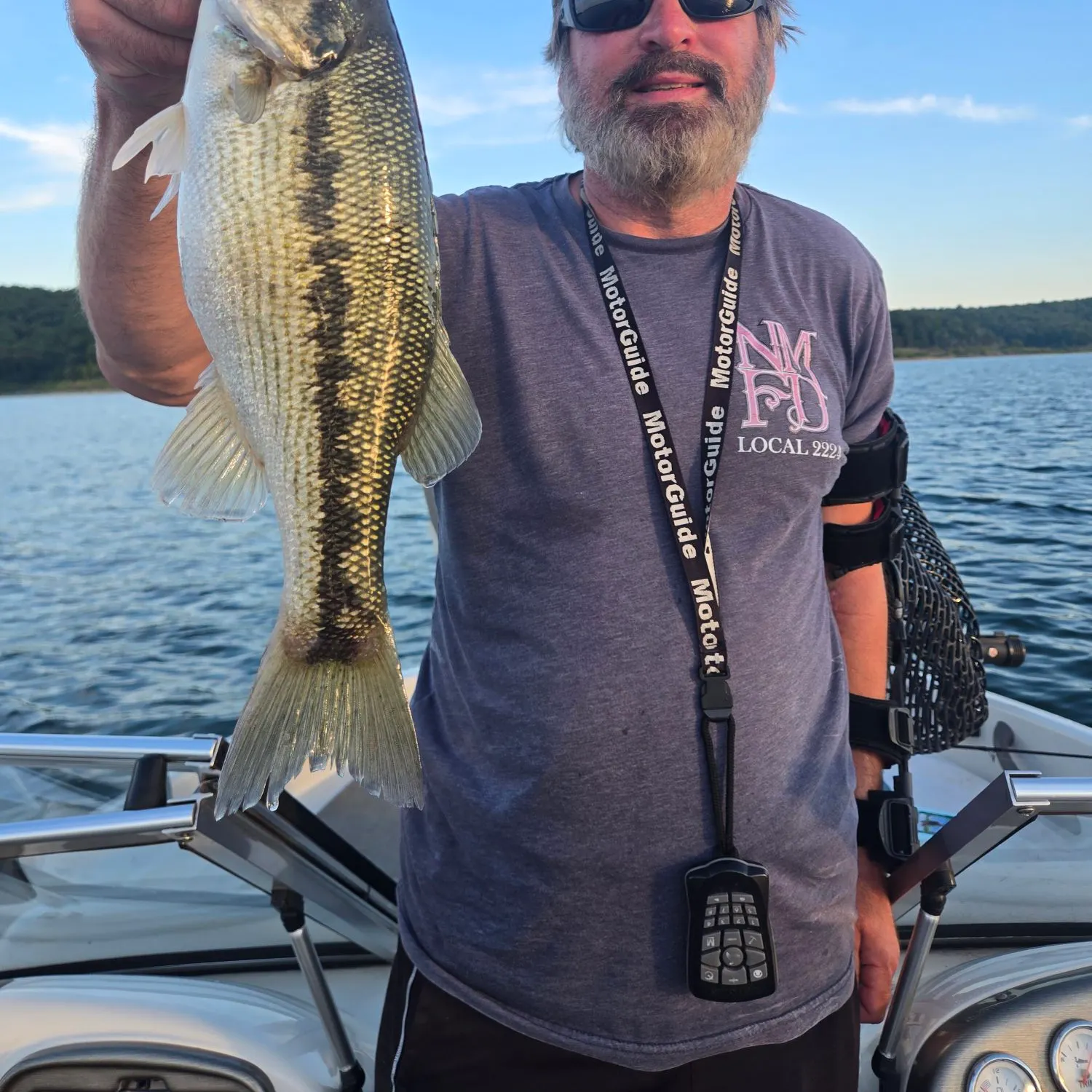 Spotted bass caught on Fishbrain
