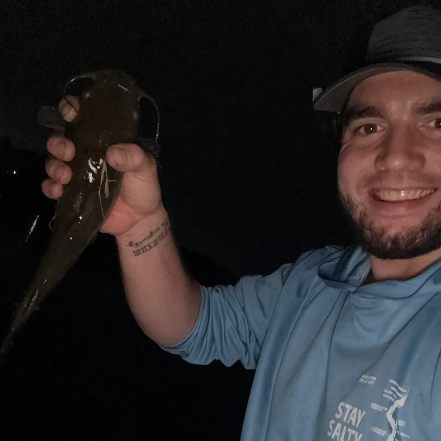 Black bullhead caught on Fishbrain