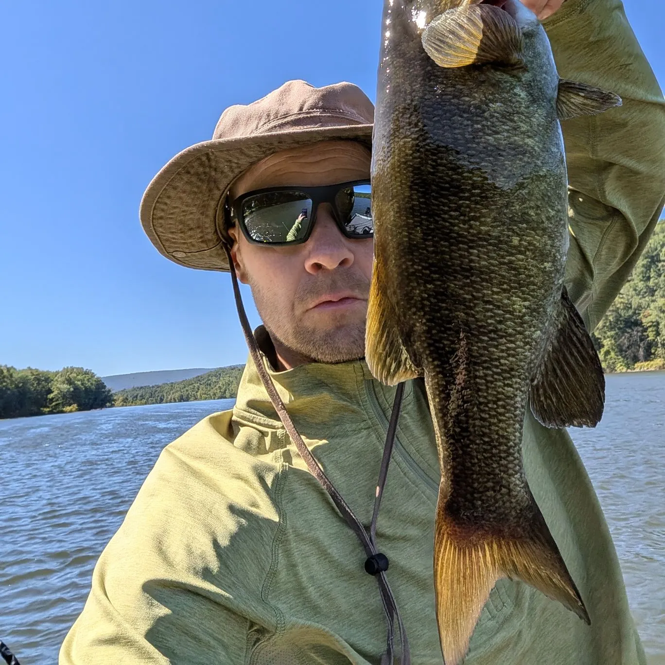 Smallmouth bass caught on Fishbrain