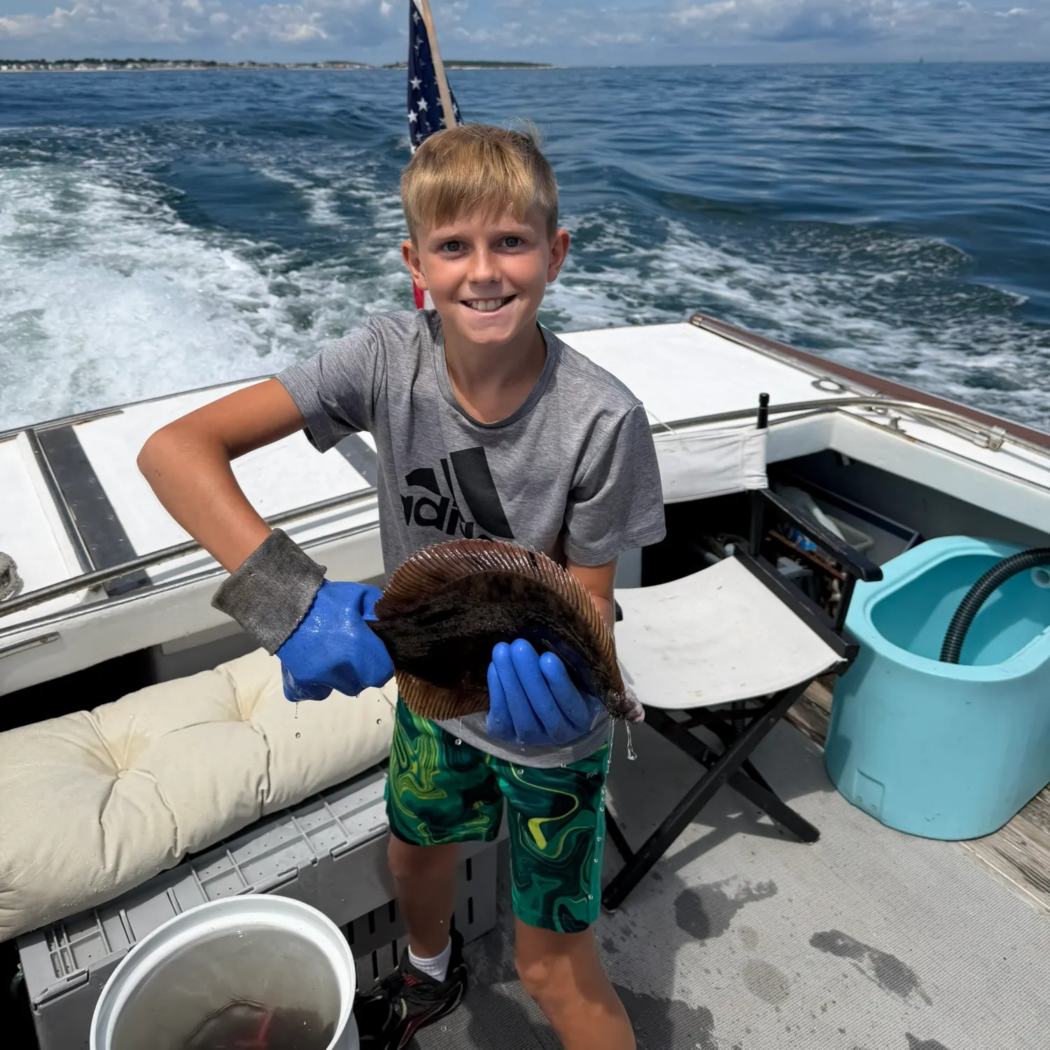 Summer flounder caught on Fishbrain