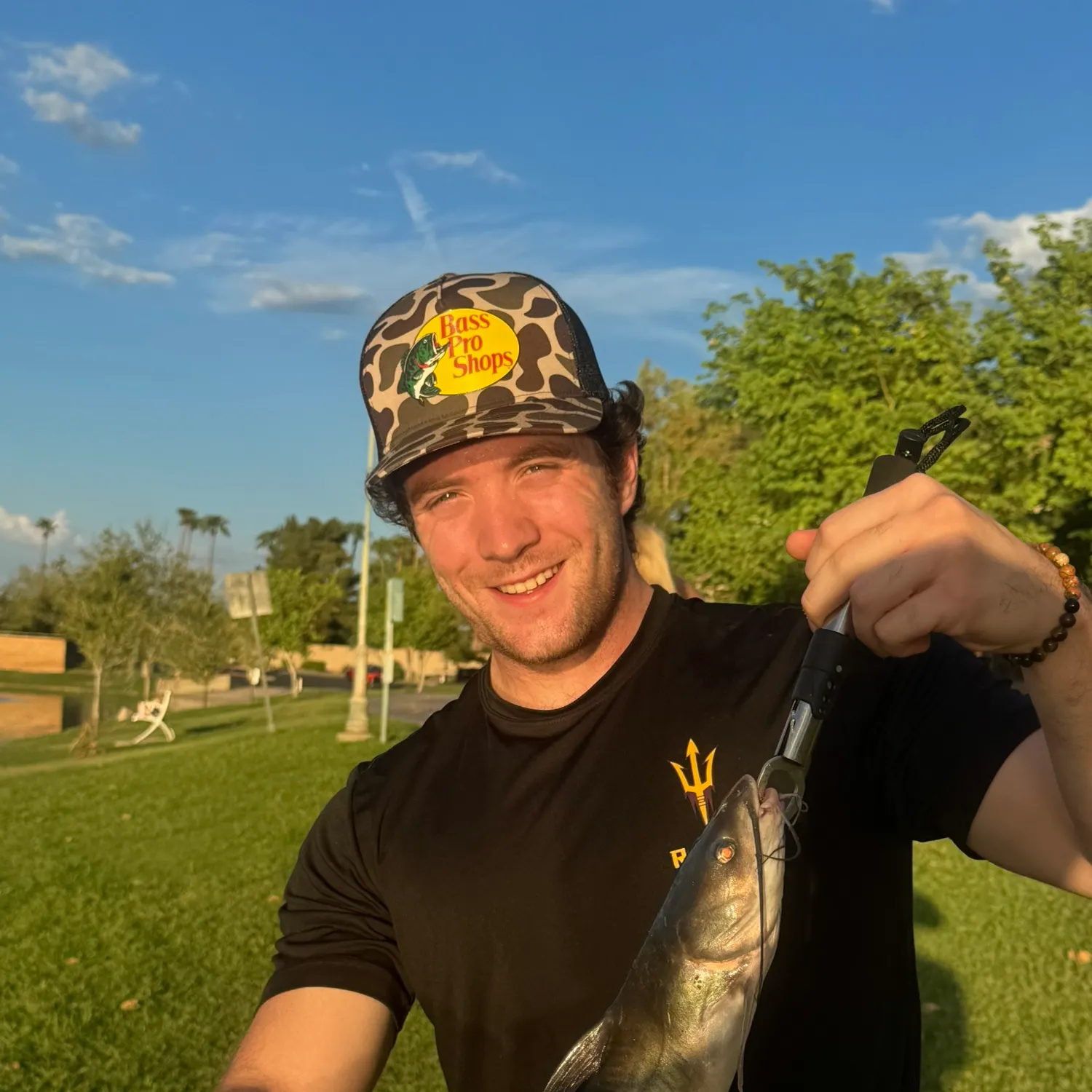 Channel catfish caught on Fishbrain
