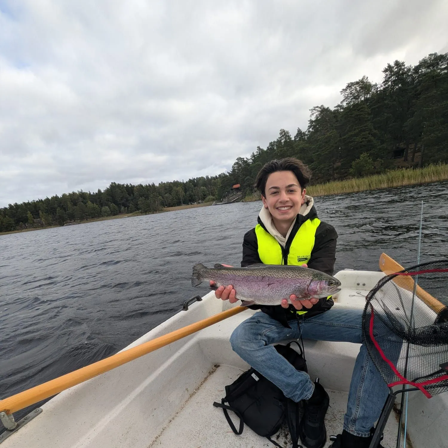Rainbow trout caught on Fishbrain