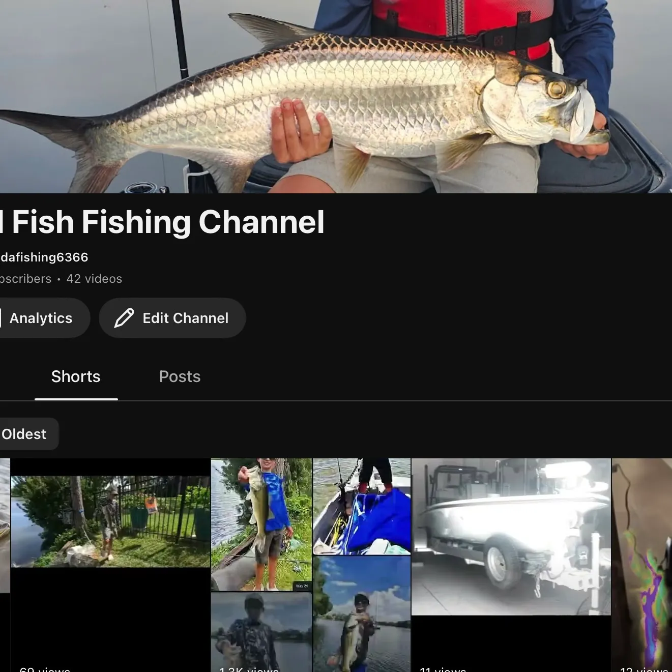 recently logged catches