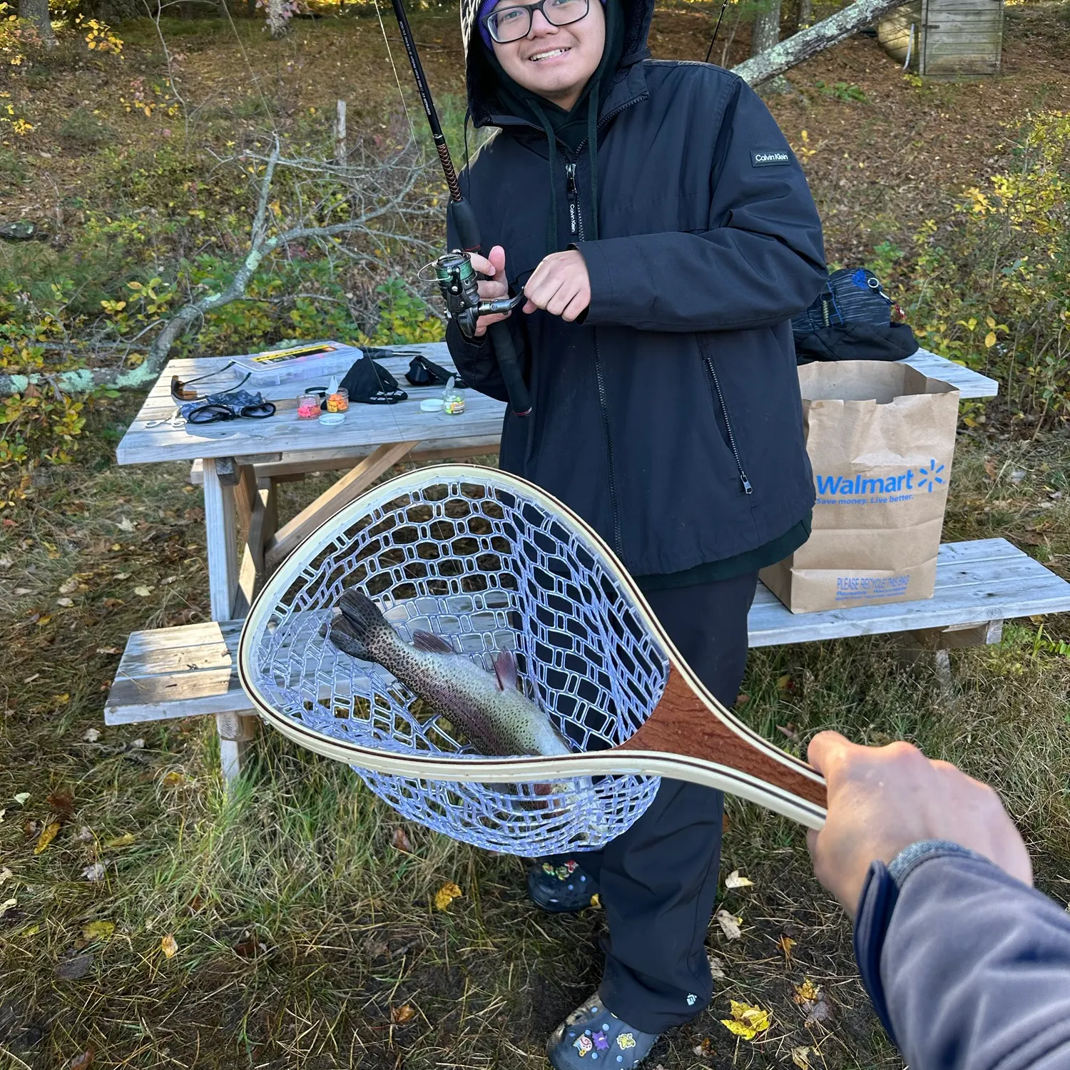 Rainbow trout caught on Fishbrain