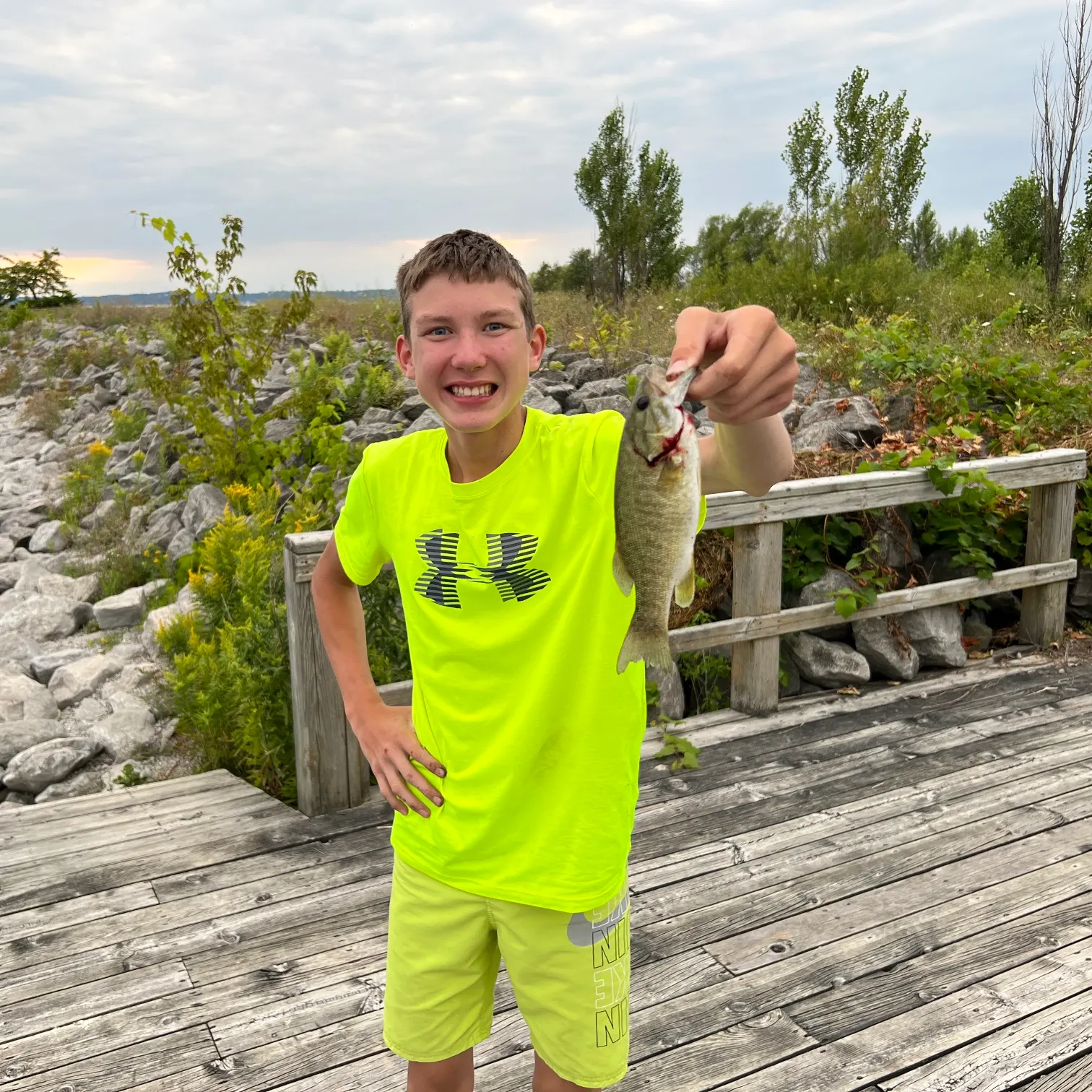 recently logged catches