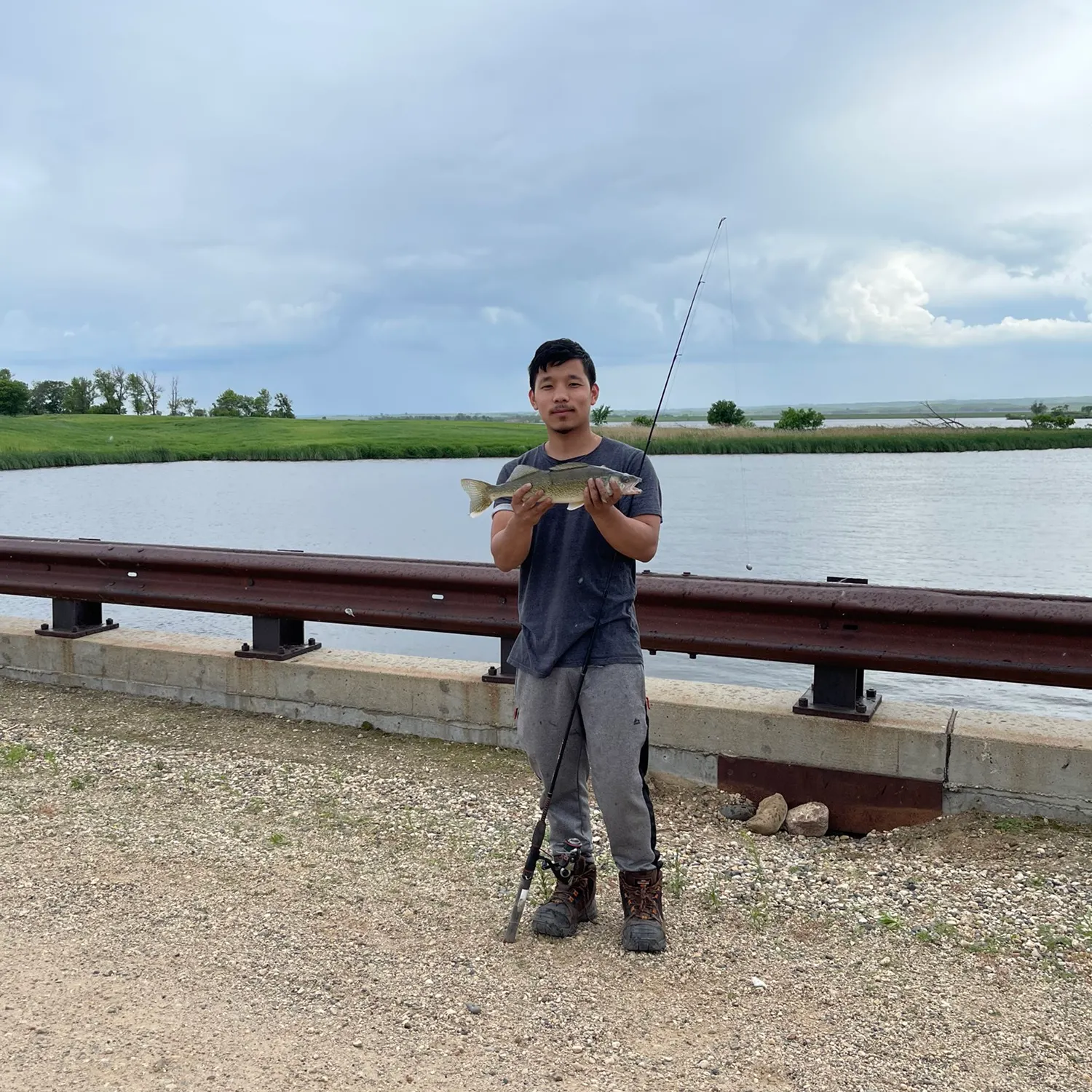 Walleye caught on Fishbrain