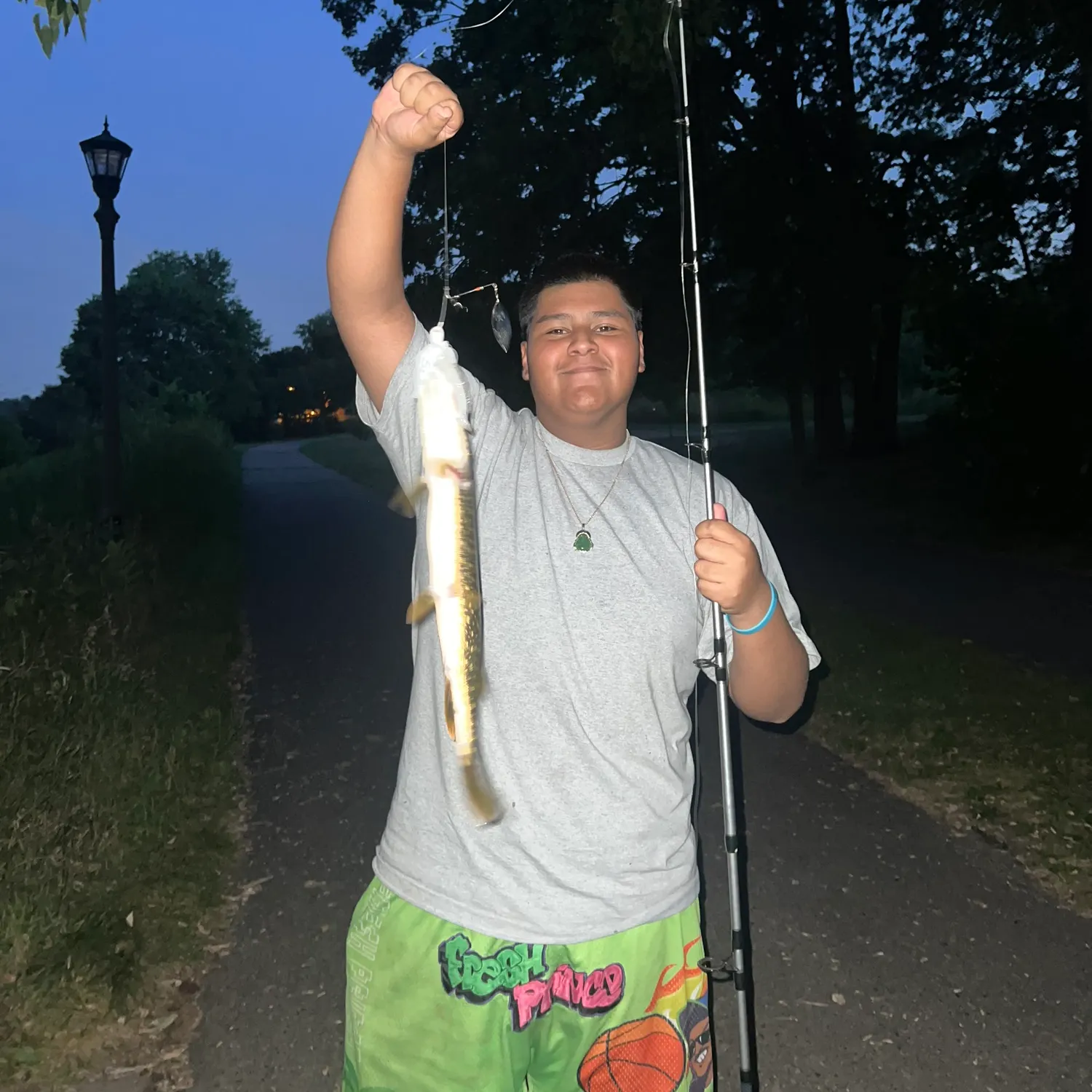 recently logged catches