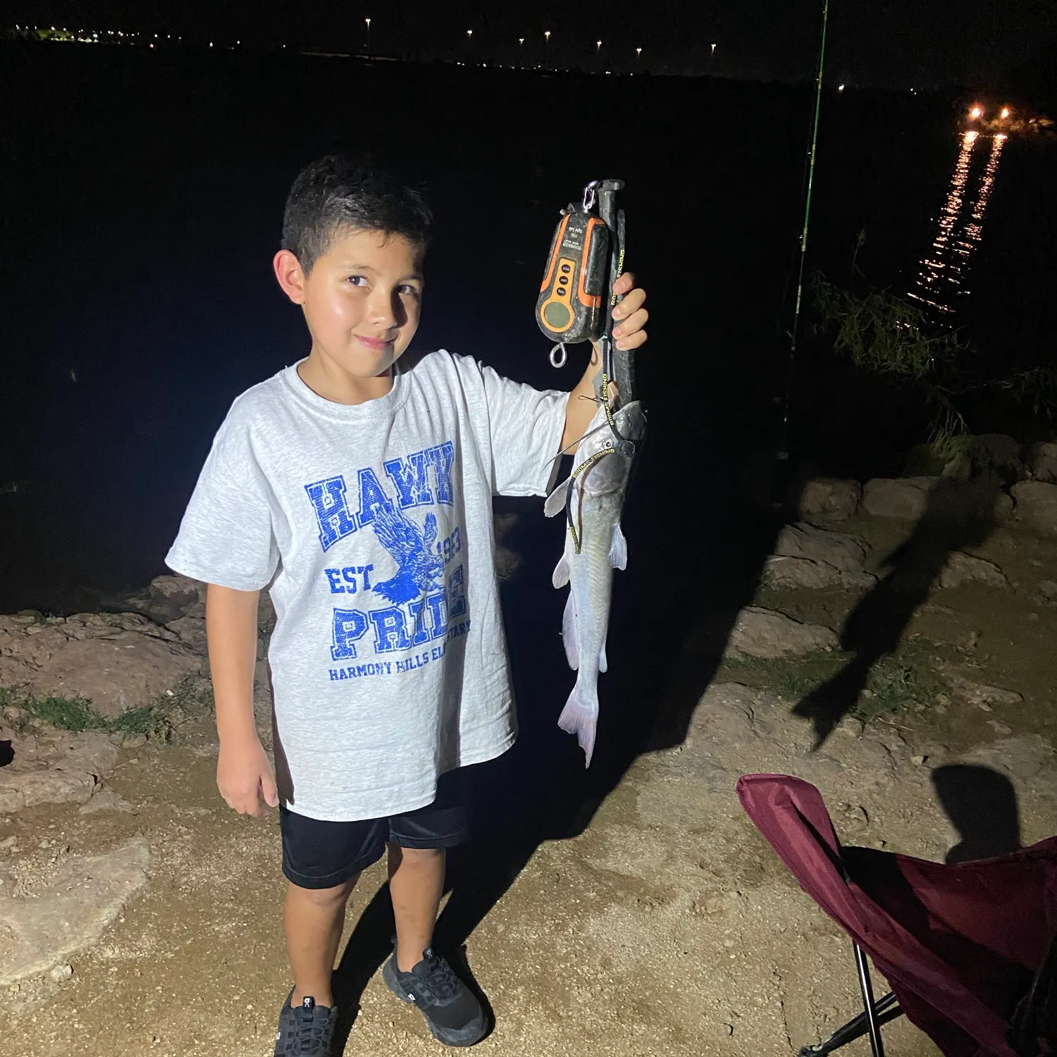 Channel catfish caught on Fishbrain