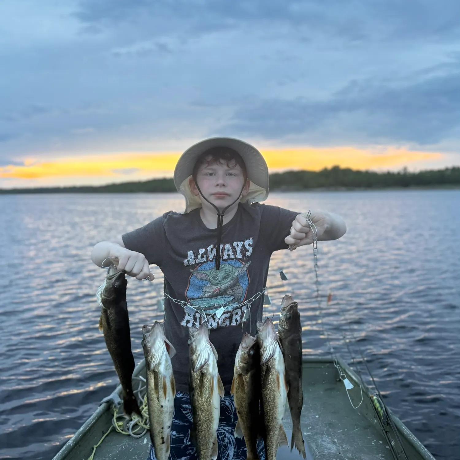 Walleye caught on Fishbrain