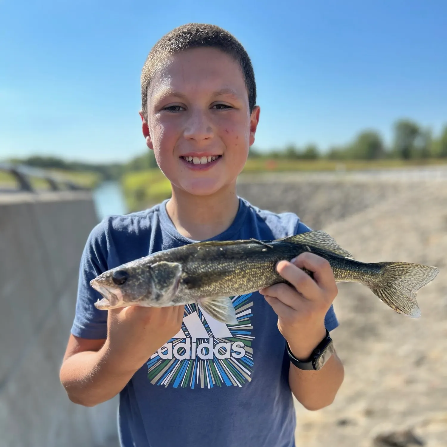 Walleye caught on Fishbrain