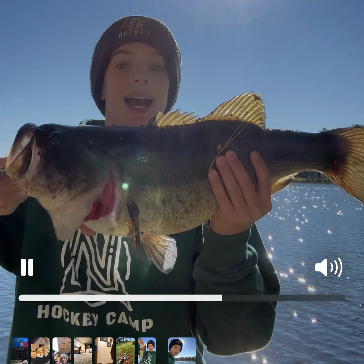 recently logged catches