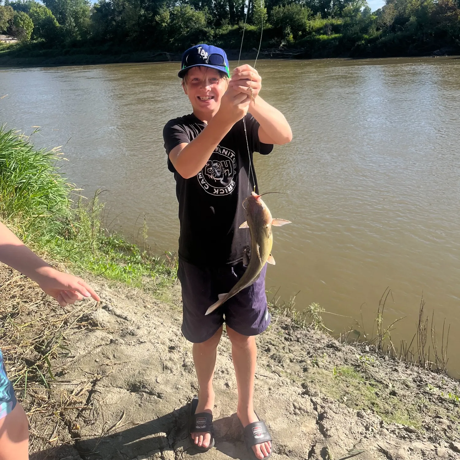 Channel catfish caught on Fishbrain