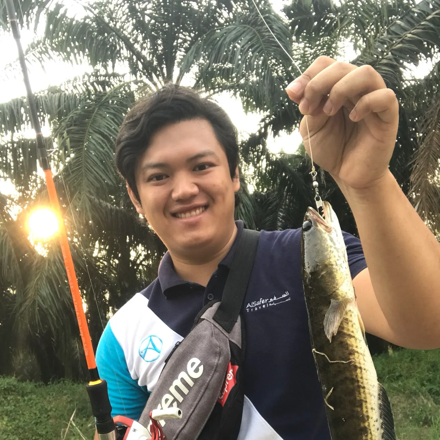 recently logged catches