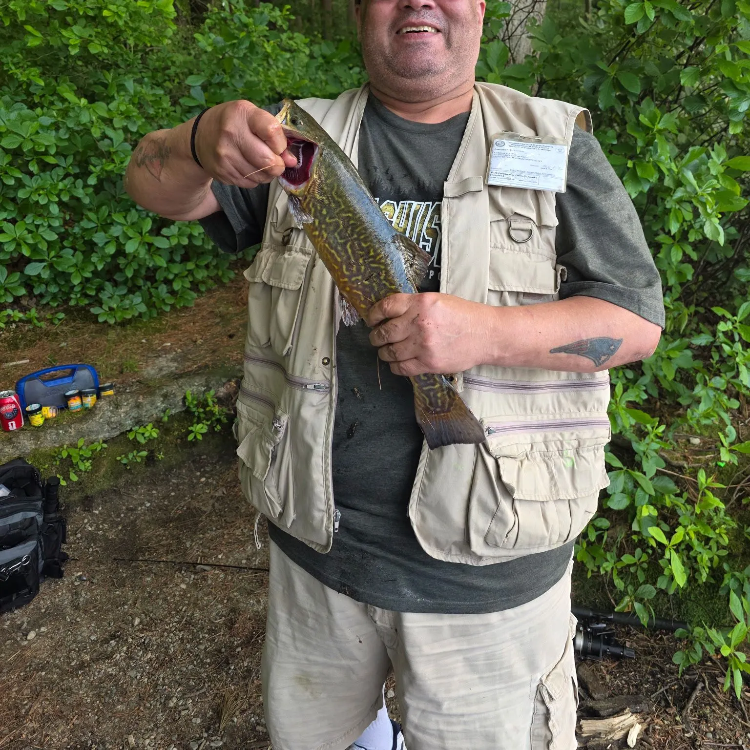 recently logged catches