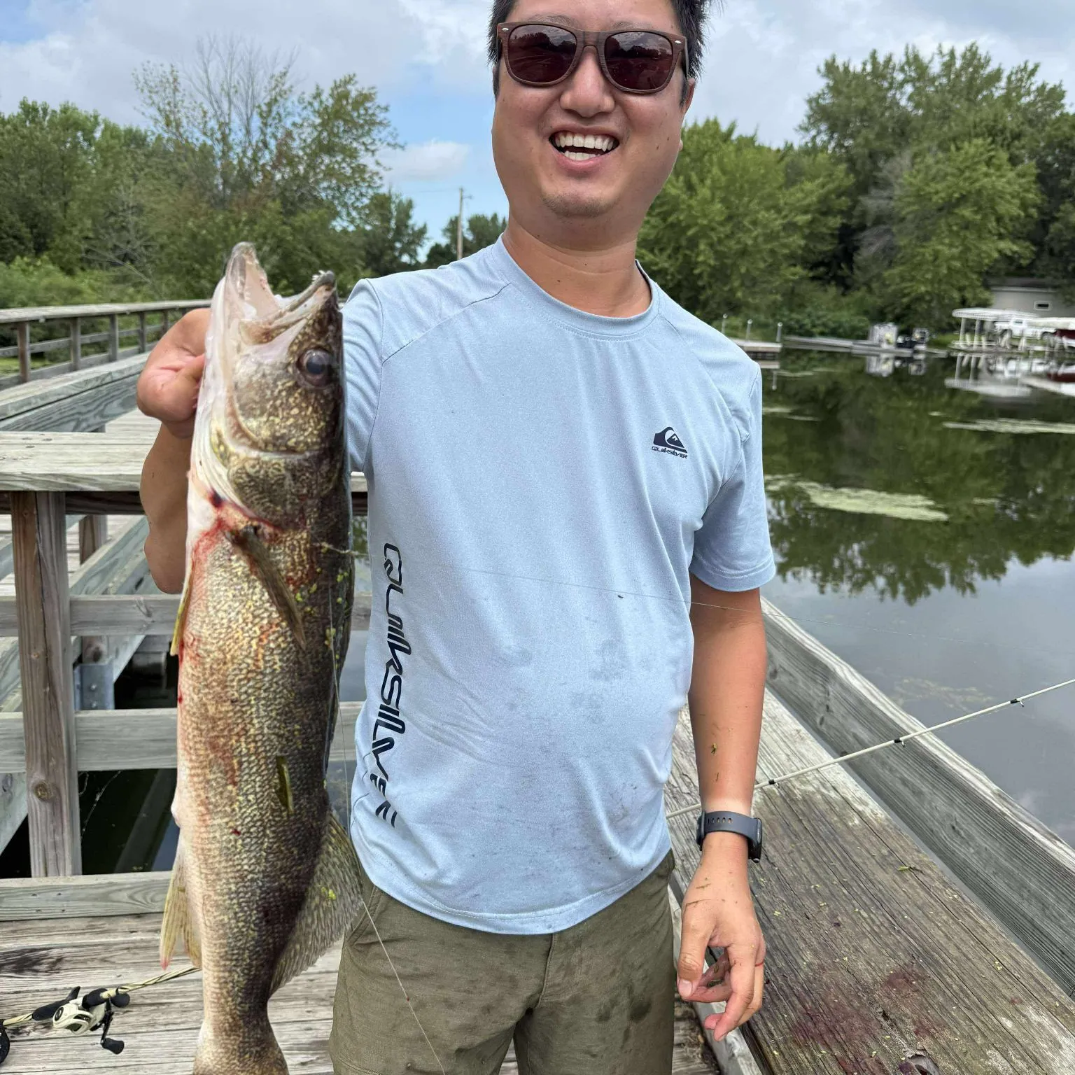 recently logged catches