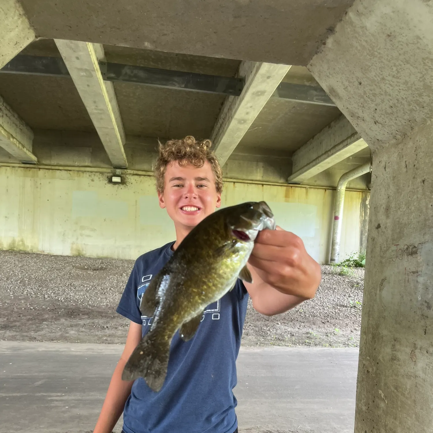 Smallmouth bass caught on Fishbrain