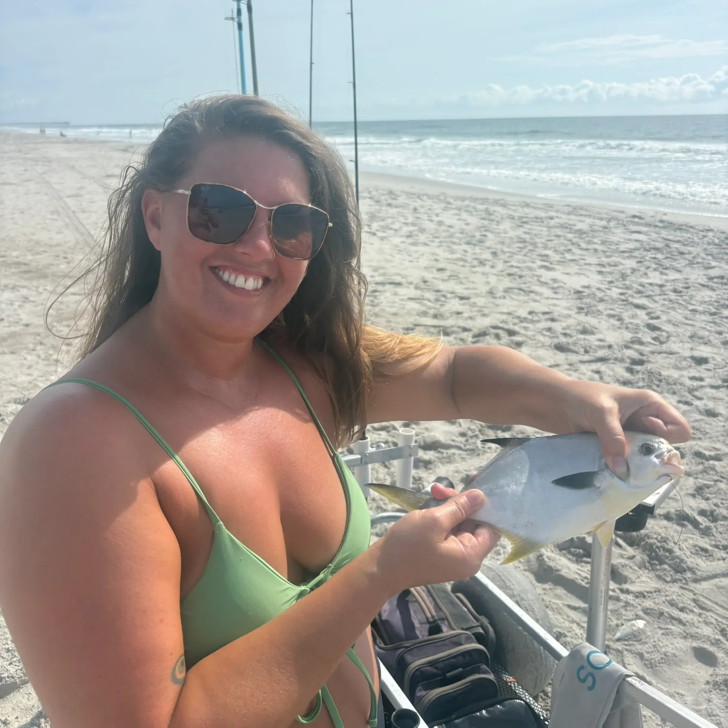 The most recent Southern pompano catches on Fishbrain