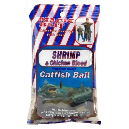 10 Oz. Shrimp And Chicken Blood Catfish Bait