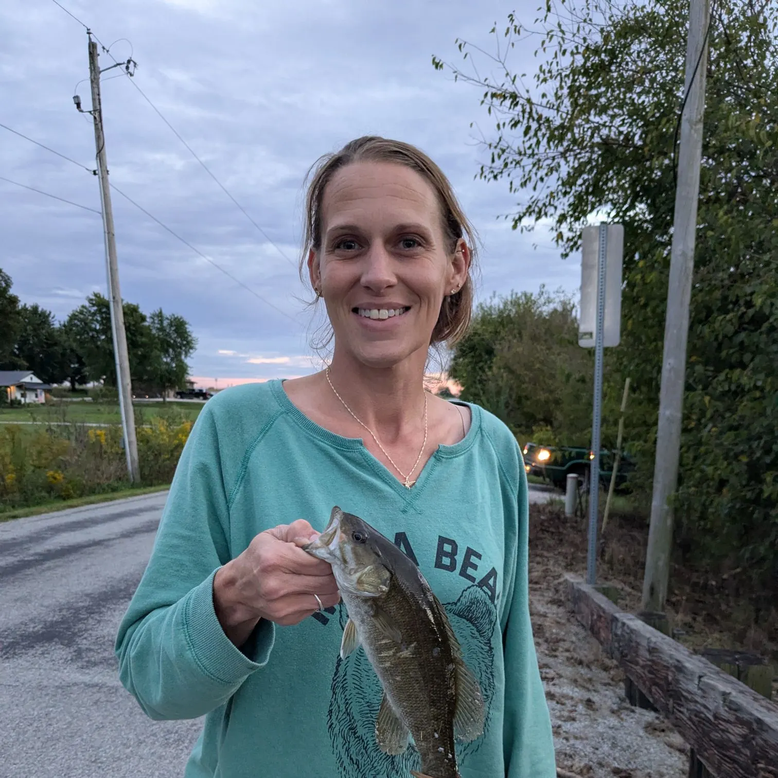 Smallmouth bass caught on Fishbrain