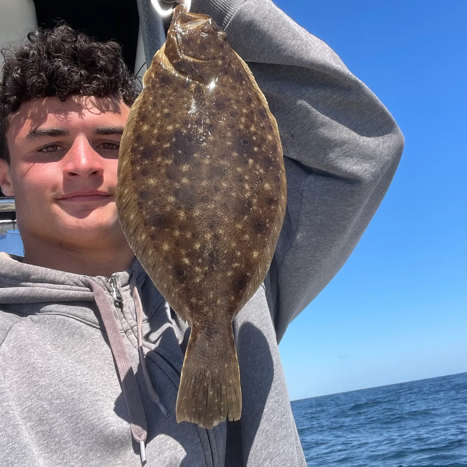 Summer flounder caught on Fishbrain