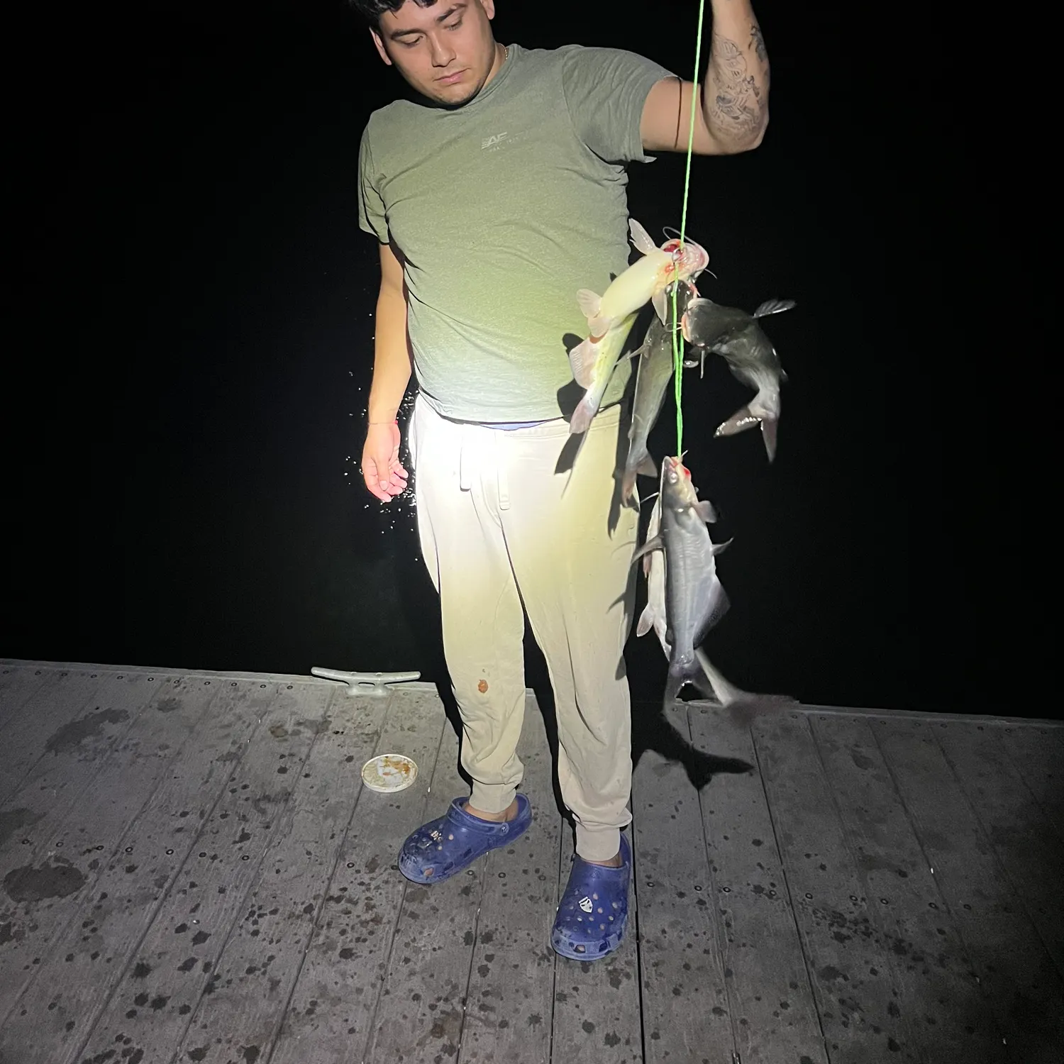 recently logged catches