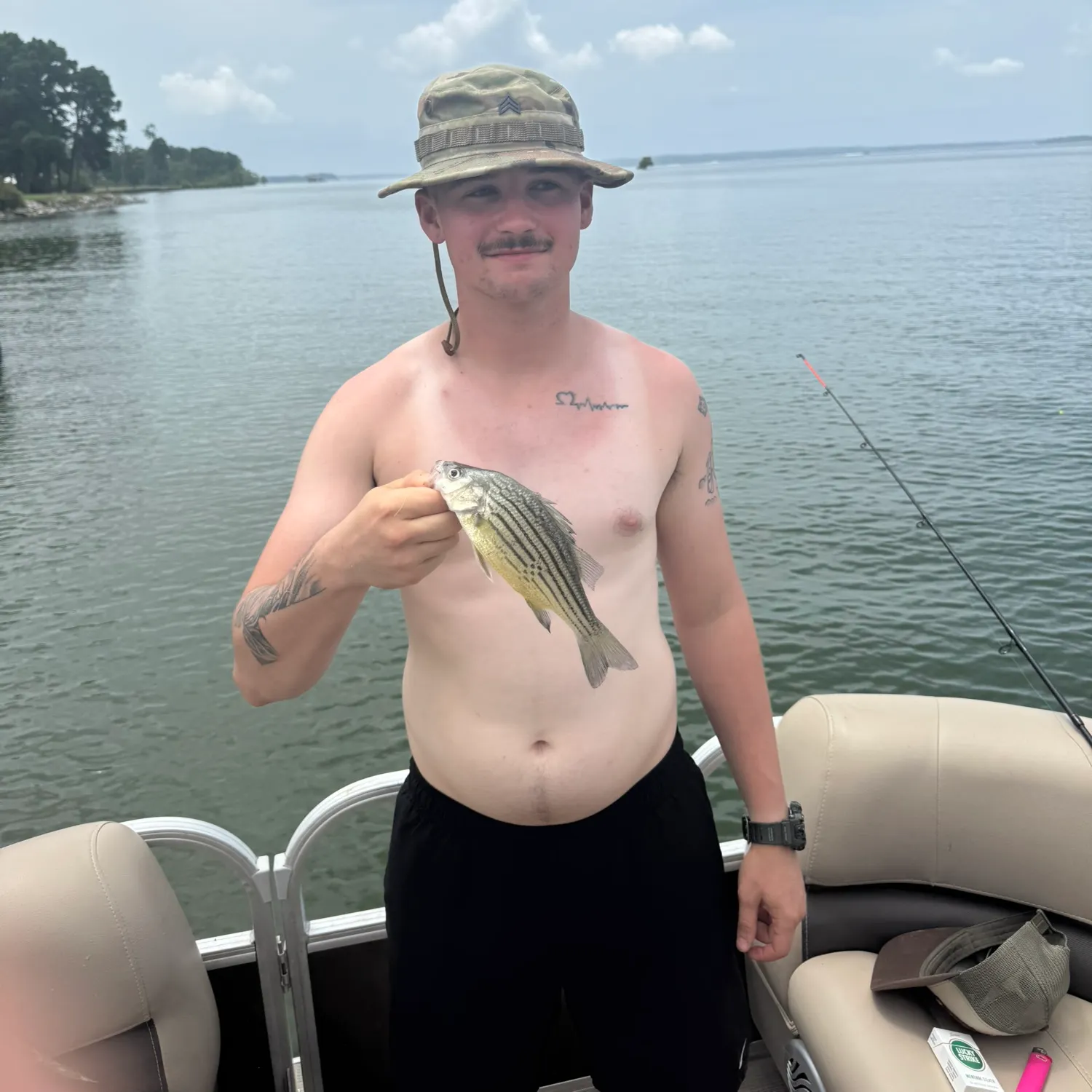 recently logged catches