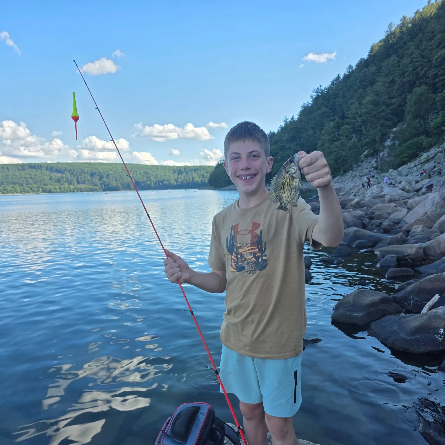 recently logged catches
