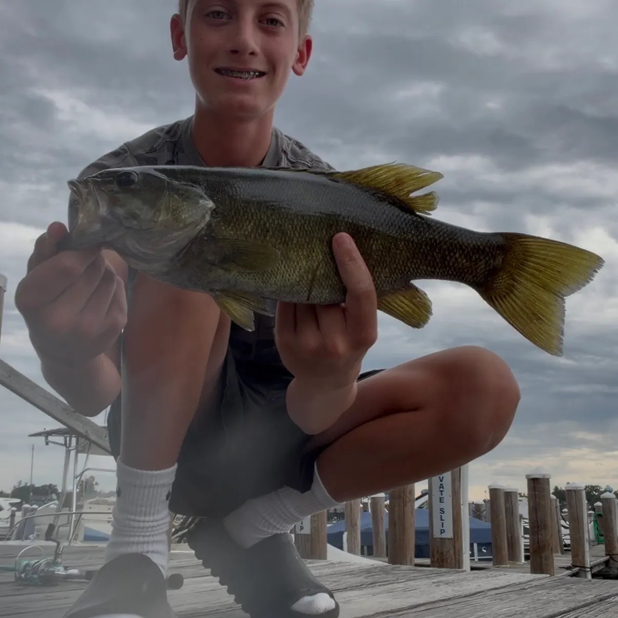 Smallmouth bass caught on Fishbrain