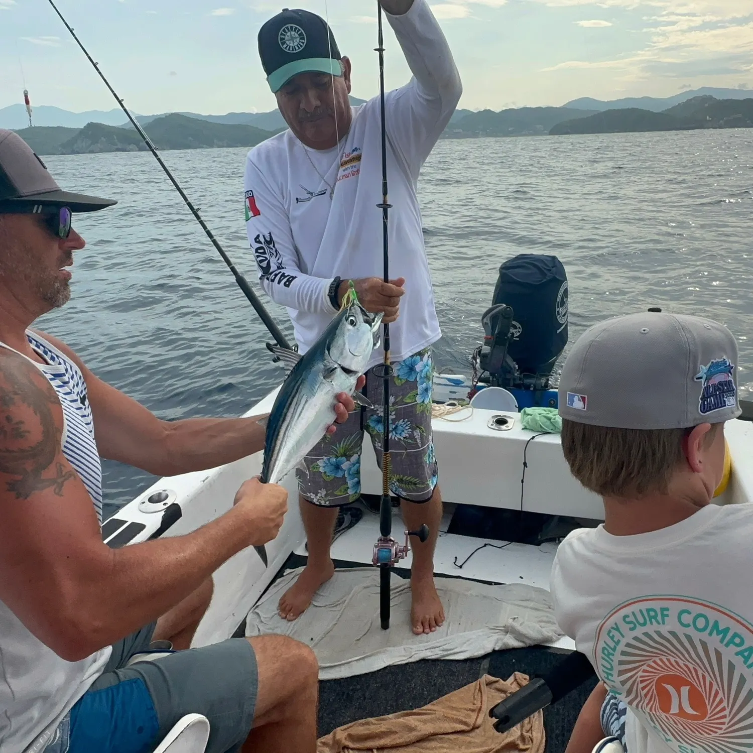 Skipjack tuna caught on Fishbrain