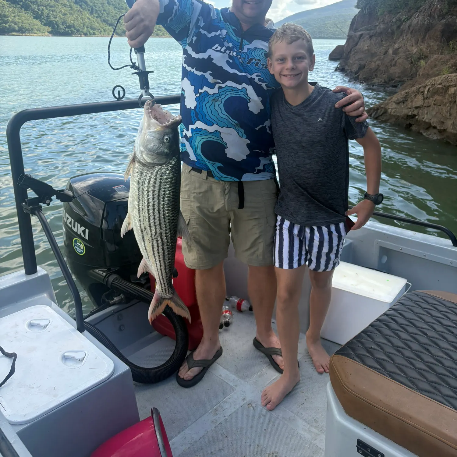 The most recent African tigerfish catches on Fishbrain