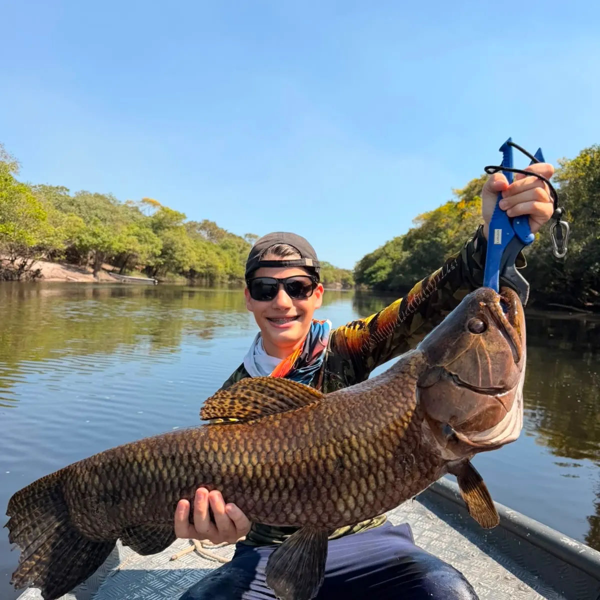 The most recent Giant trahira catches on Fishbrain