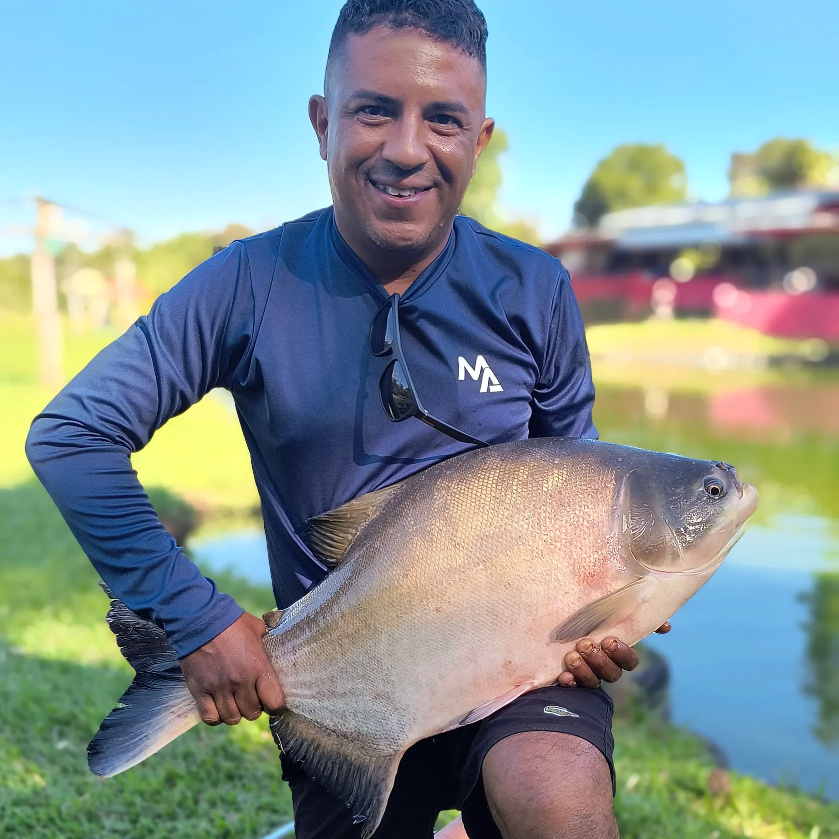 The most recent Black pacu catches on Fishbrain