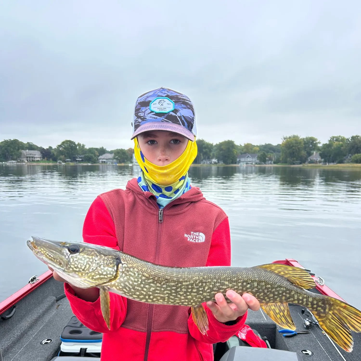 Northern pike caught on Fishbrain