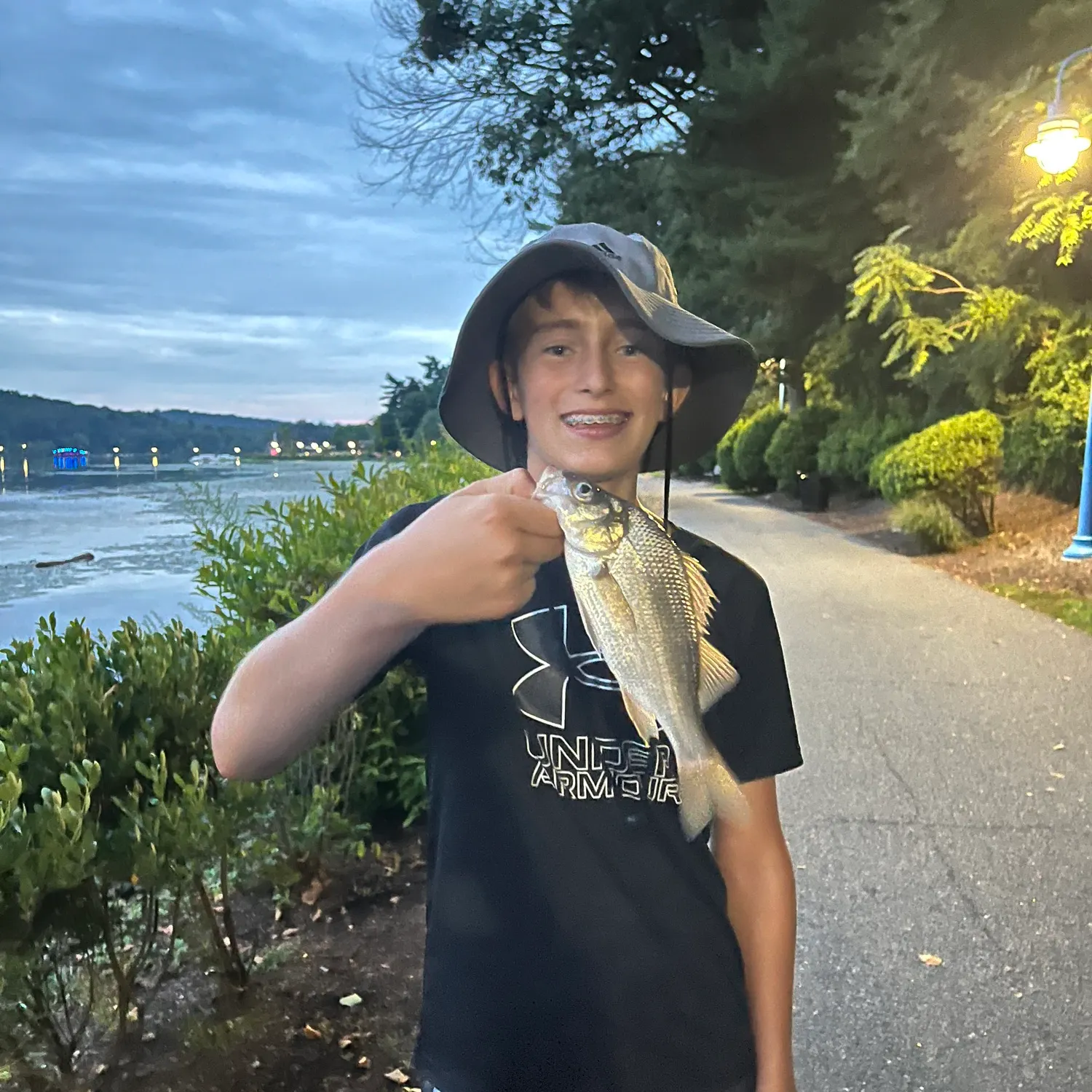 White perch caught on Fishbrain