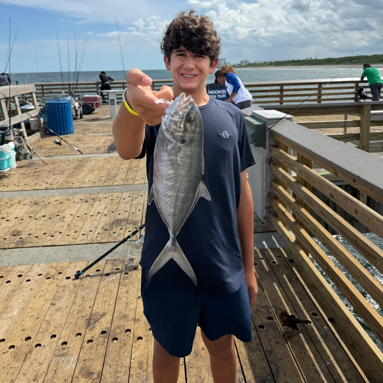 Blue runner caught on Fishbrain
