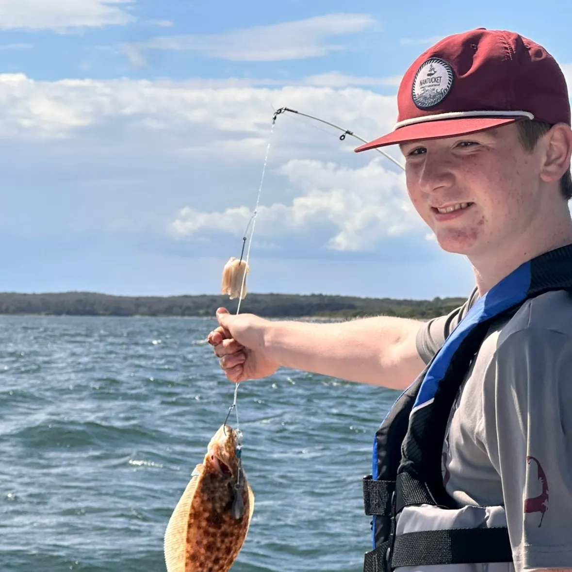 Summer flounder caught on Fishbrain