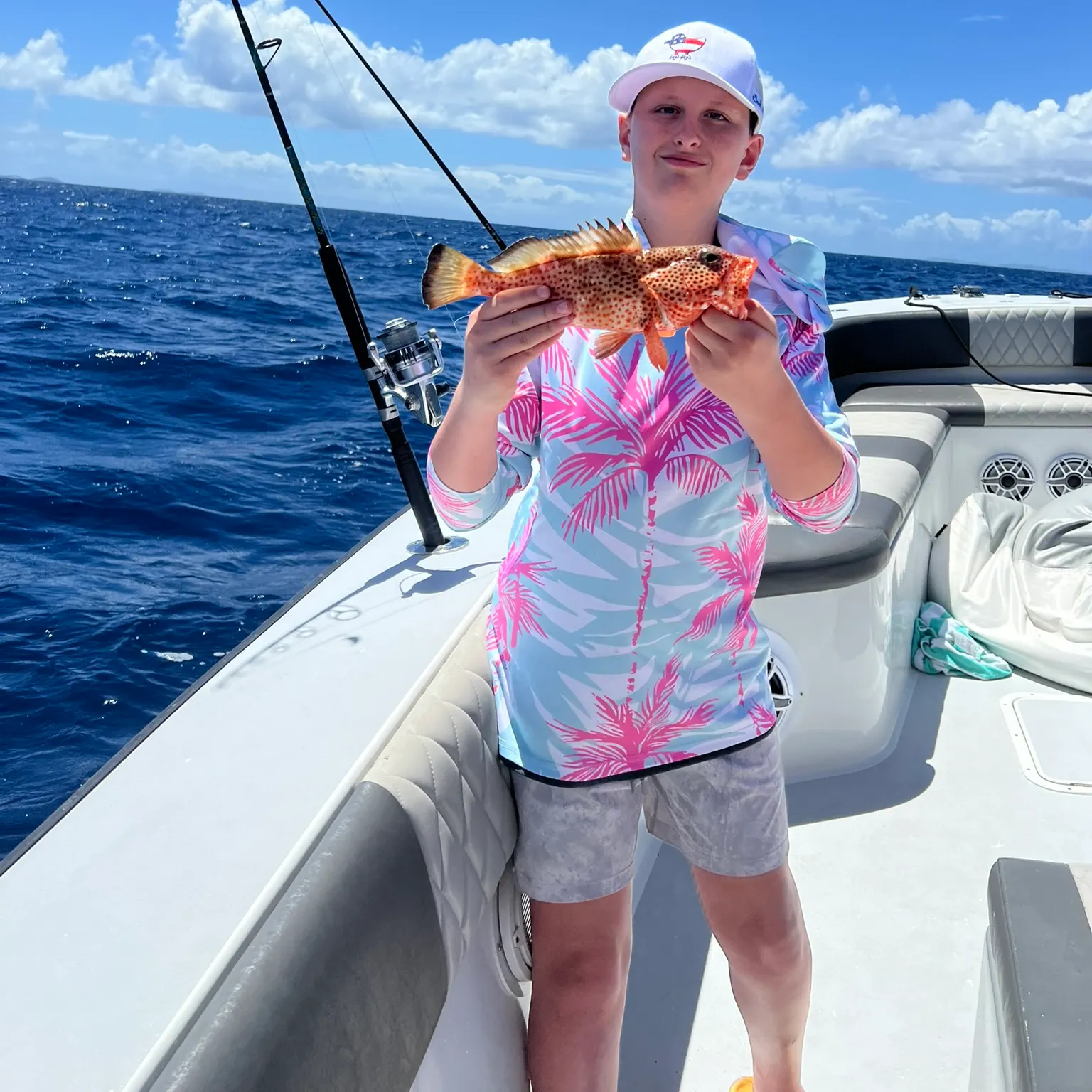The most recent Yellowfin grouper catches on Fishbrain