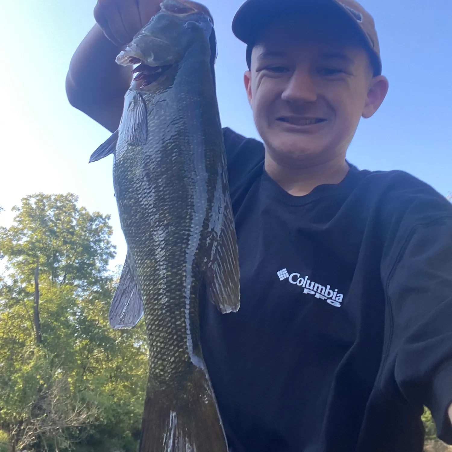 Smallmouth bass caught on Fishbrain