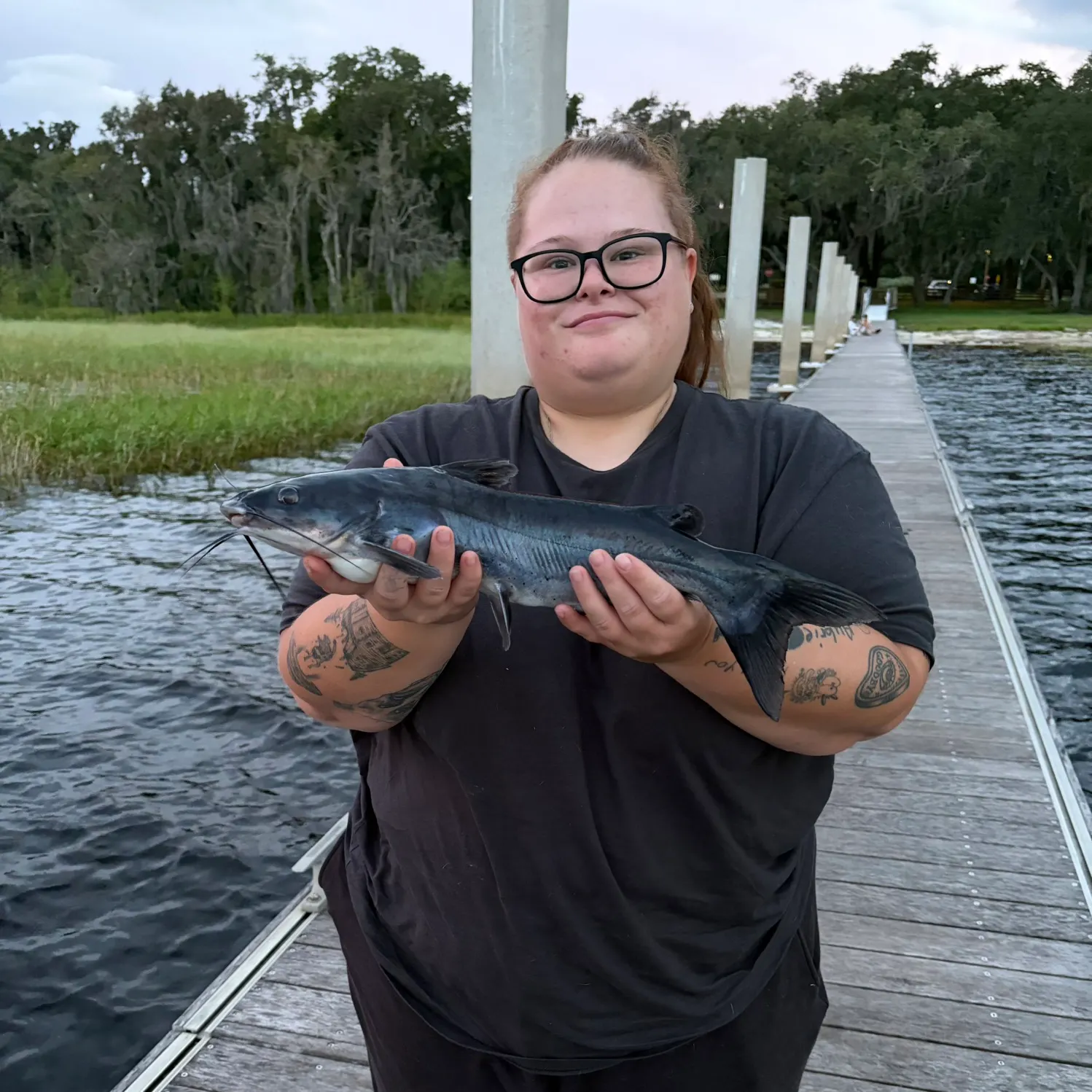 Channel catfish caught on Fishbrain