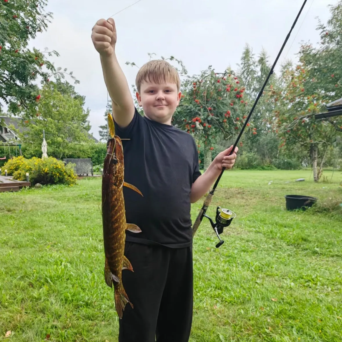 Northern pike caught on Fishbrain
