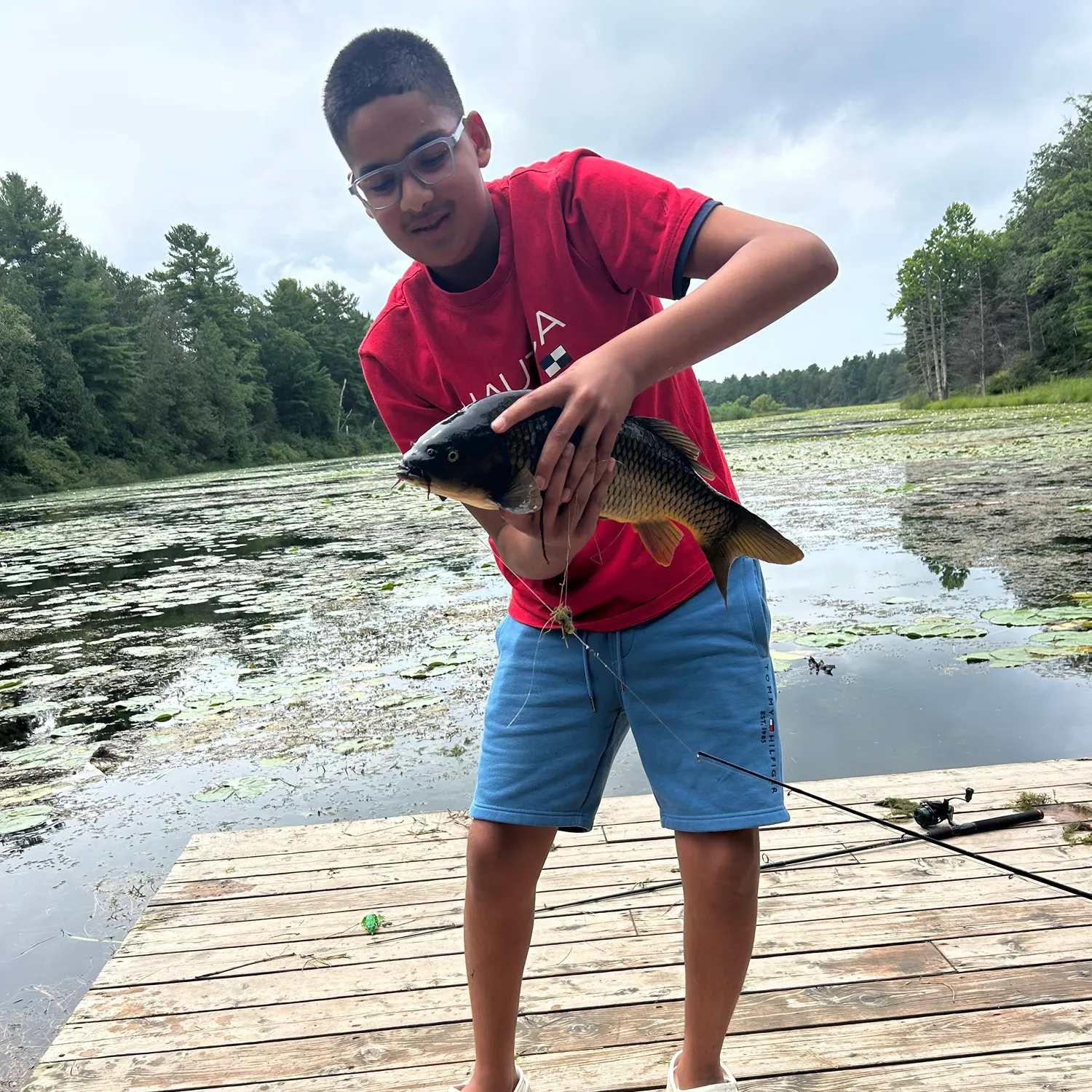 recently logged catches