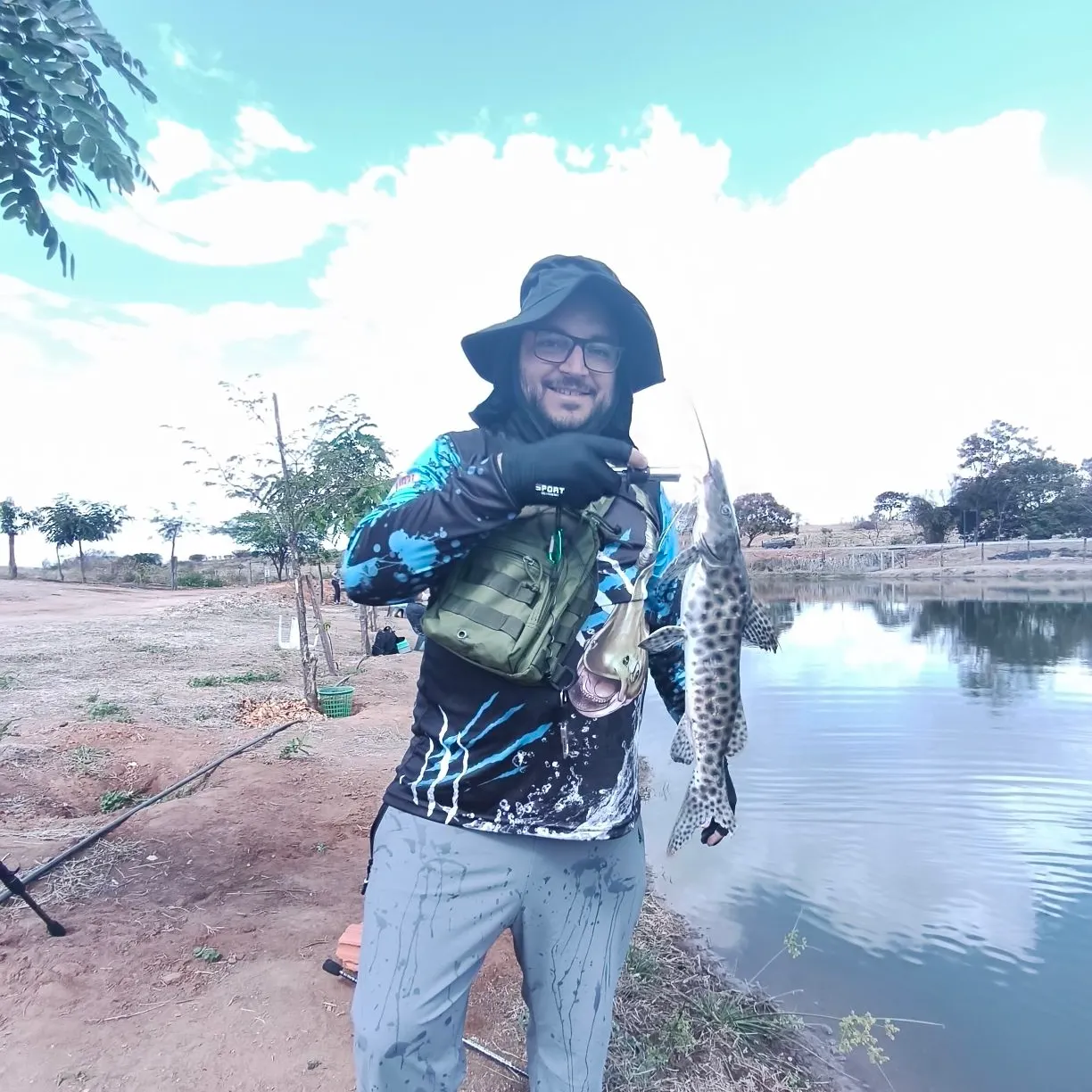 The most recent Spotted sorubim catches on Fishbrain